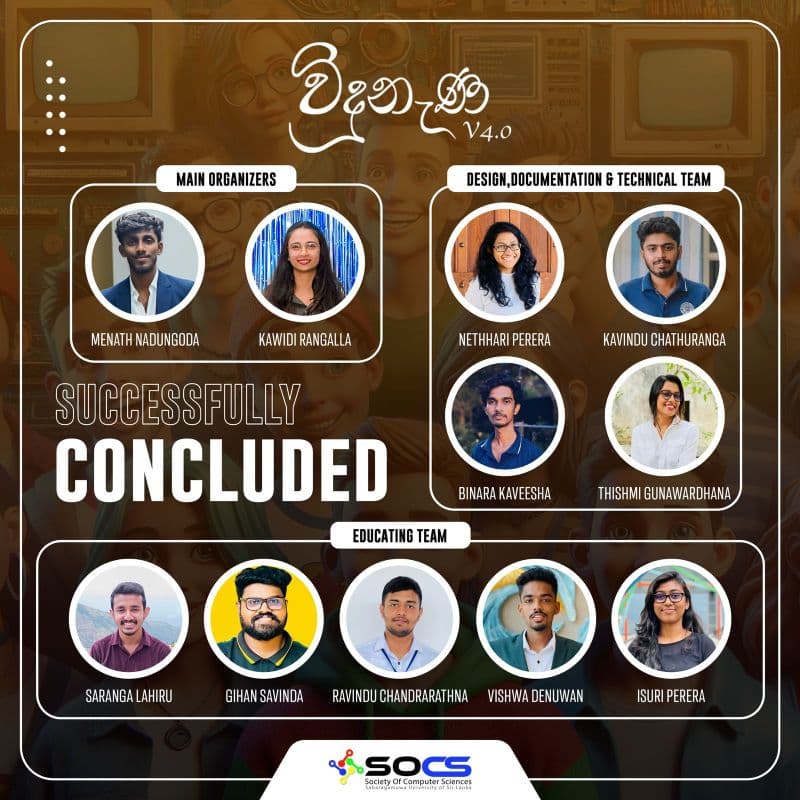 Vidunena V4.0 Successfully Concluded!