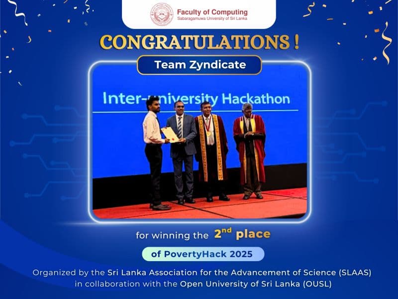 Certificate or award milestone for 2nd Place at PovertyHack 2025!